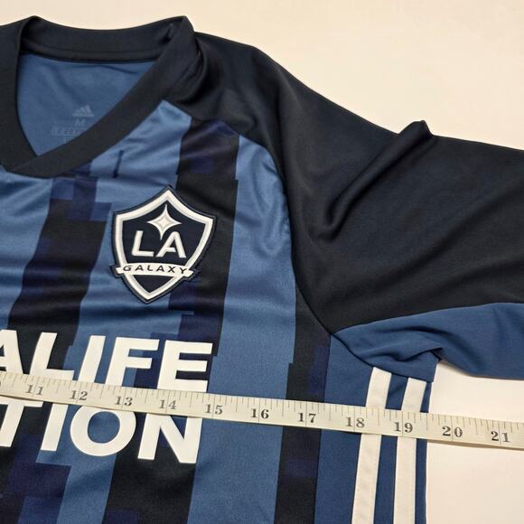 Adidas LA Galaxy 2019/20 Away Authentic Jersey Size Medium - Picture 10 of 11